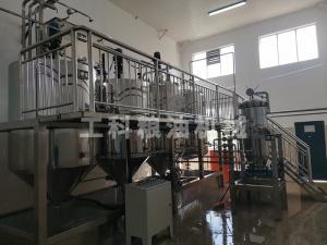 核桃油精煉設備安裝現場(chǎng)